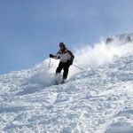 Skier in Powder